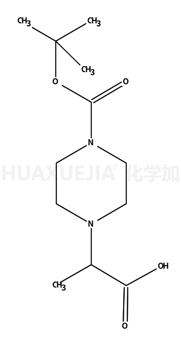 2-(1-叔丁氧羰基哌嗪-4-YL)丙酸