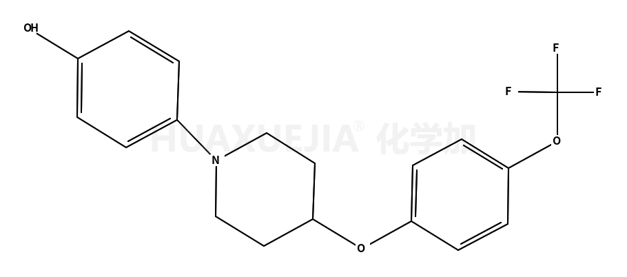 4-(4-(4-三氟甲氧基)-苯氧基)哌啶-1-基)苯酚