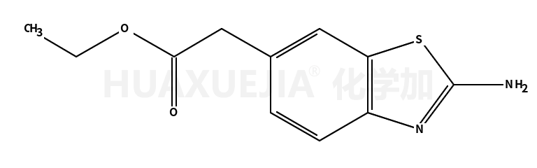 6-Benzothiazoleacetic acid, 2-amino-, ethyl ester