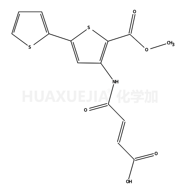 4-[(2-methoxycarbonyl-5-thiophen-2-ylthiophen-3-yl)amino]-4-oxobut-2-enoic acid