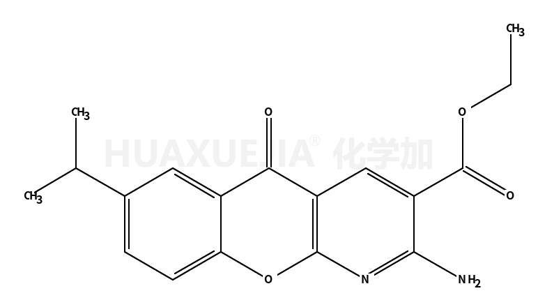 2-氨基-7-异丙基-5-氧代-5H-[1]苯并吡喃[2,3-b]吡啶-3-羧酸乙酯