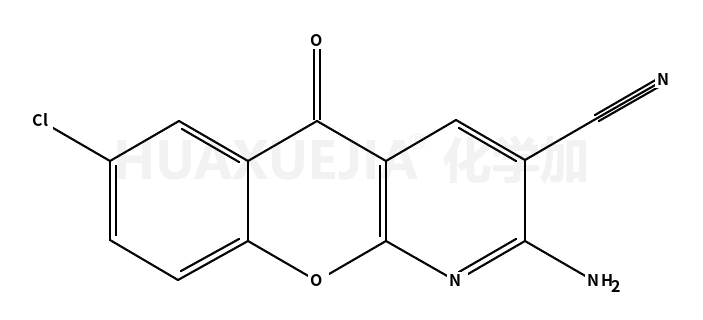 2-amino-7-chloro-5-oxo-5H-(1)benzopyrano-(2，3-B)P