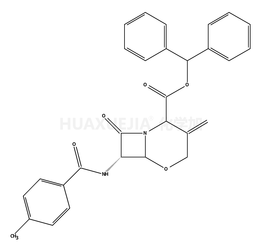 (2R,6R,7R)-3-亚甲基-7-[(4-甲基苯甲酰)氨基]-8-氧代-5-氧杂-1-氮杂双环[4.2.0]辛烷-2-羧酸二苯甲酯