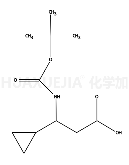 3-(Boc-氨基)-3-环丙基丙酸