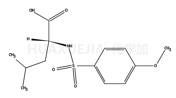 2-{[(4-甲氧基苯基)磺酰基]氨基}-4-甲基戊酸