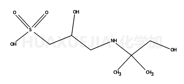 2-hydroxy-3-[(1-hydroxy-2-methylpropan-2-yl)amino]propane-1-sulfonic acid