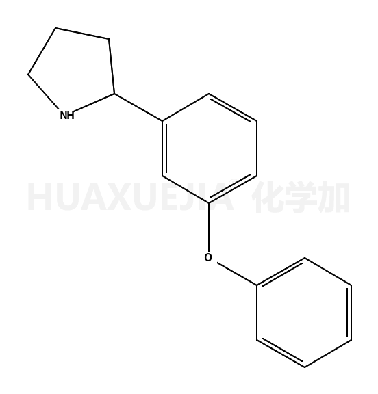 2-(3-苯氧苯基)-吡咯烷