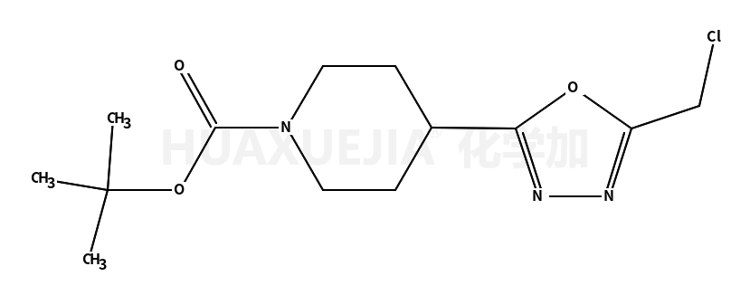 4-(5-氯甲基-[1,3,4]噁二唑-2-基)-哌啶-1-羧酸叔丁酯