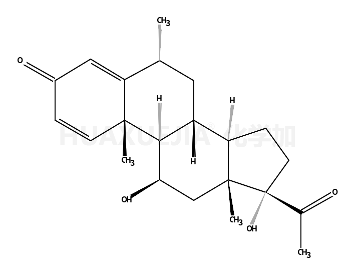 (8S,9S,10R,13S,14S,17R)-17-acetyl-11,17-dihydroxy-6,10,13-trimethyl-7,8,9,11,12,14,15,16-octahydro-6H-cyclopenta[a]phenanthren-3-one