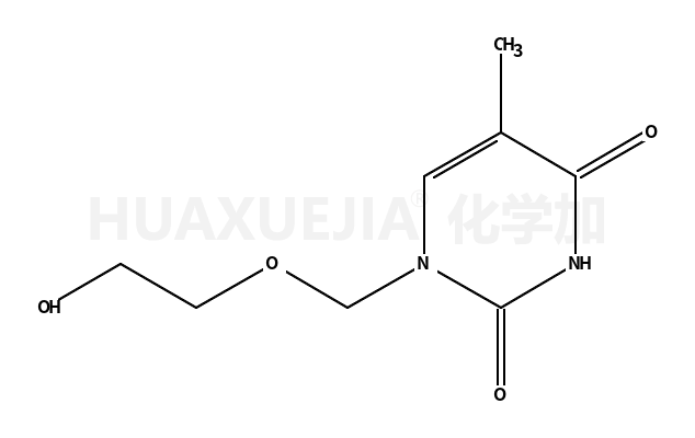 1-(2-羟基乙氧基)甲基-5-甲基尿嘧啶