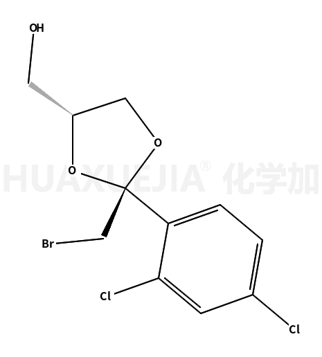 顺式-2(2,4-二氯-苯基)-2-溴甲基-4-羟基-甲基-1,3-二氧杂戊环