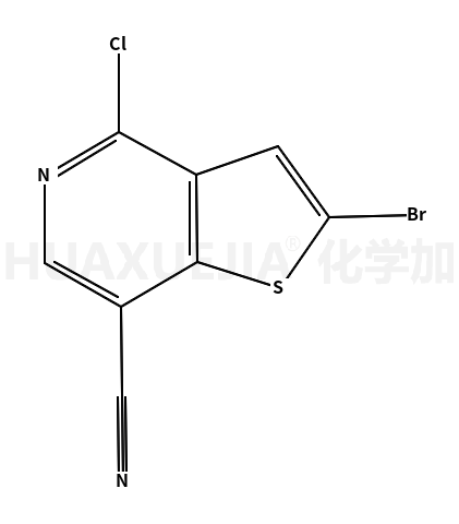 2-溴-4-氯噻吩并[3,2-c]吡啶-7-甲腈