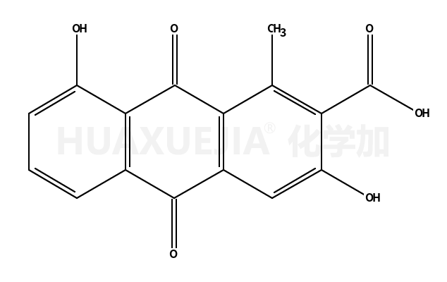 3,8-dihydroxy-1-methylanthraquinone-2-carboxylic acid