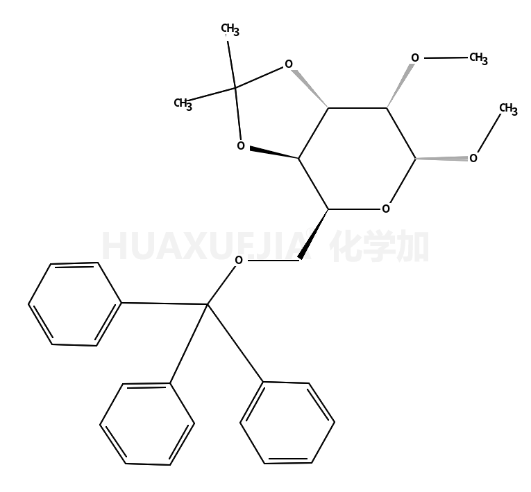 Methyl 3,4-O-isopropyliden-2-O-methyl-6-O-trityl-α-D-galactopyranosid