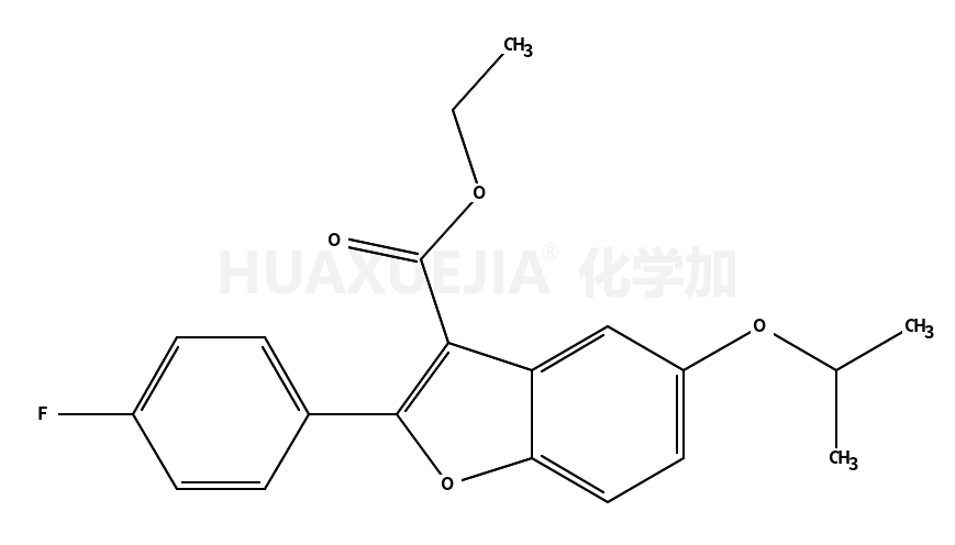 ethyl 2-(4-fluorophenyl)-5-propan-2-yloxy-1-benzofuran-3-carboxylate