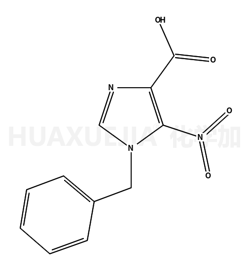 5-硝基-1-(苯基甲基)-1H-咪唑-4-羧酸