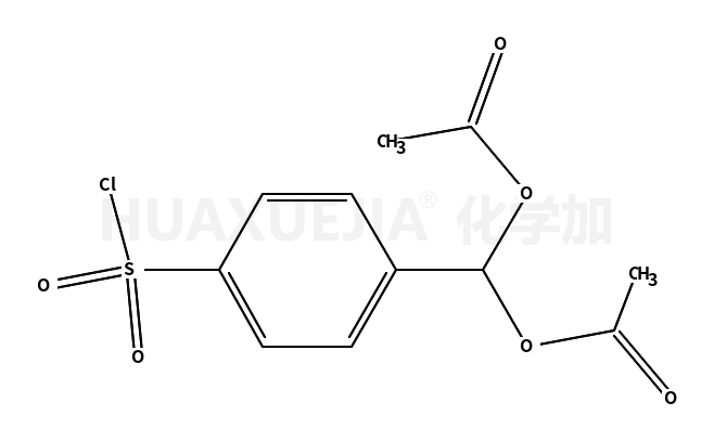 乙酰氧基-(4-氯磺酰基苯基)乙酸甲酯