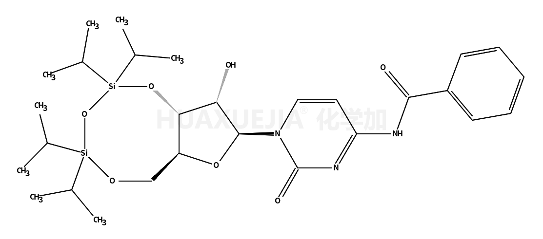 N4-苯甲酰-3',5'-O-(1,1,3,3-四异丙基-1,3-二硅氧烷二基)胞啶