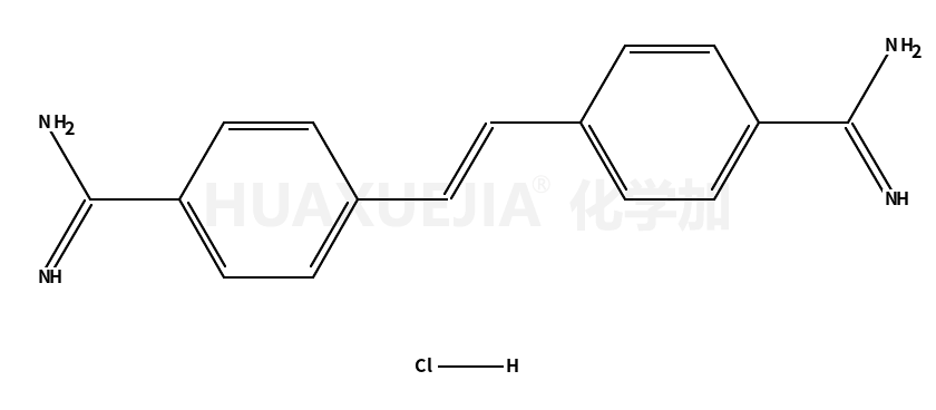 trans-stilbene-4,4'-dicarboxamidine, dihydrochloride