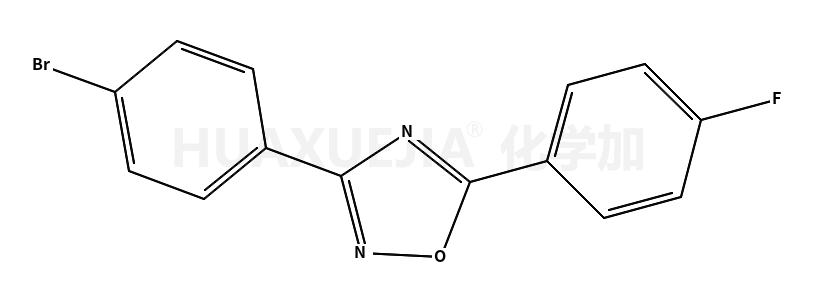 3-(4-溴苯基)-5-(4-氟苯基)-1,2,4-恶二唑
