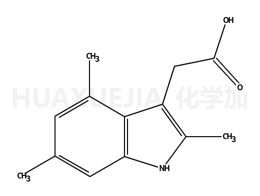 (2,4,6-三甲基-1H-吲哚-3-基)-乙酸