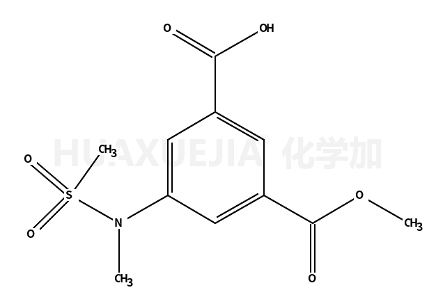 3-(甲氧基羰基)-5-(n-甲基甲基磺酰胺)苯甲酸