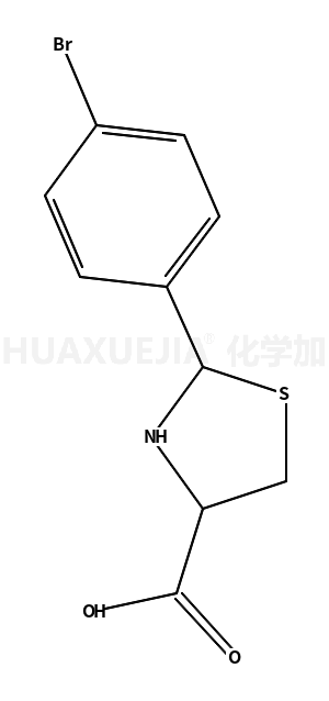 2-(4-溴苯基)-1,3-噻唑烷-4-羧酸