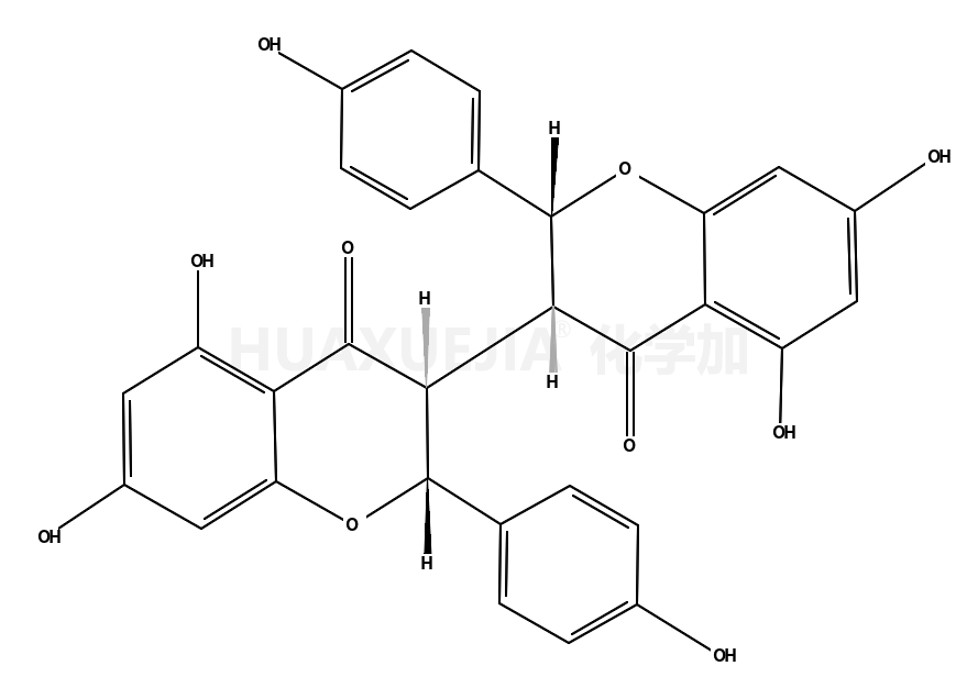 (2R,3S)-3-[(2R,3S)-5,7-dihydroxy-2-(4-hydroxyphenyl)-4-oxo-2,3-dihydrochromen-3-yl]-5,7-dihydroxy-2-(4-hydroxyphenyl)-2,3-dihydrochromen-4-one