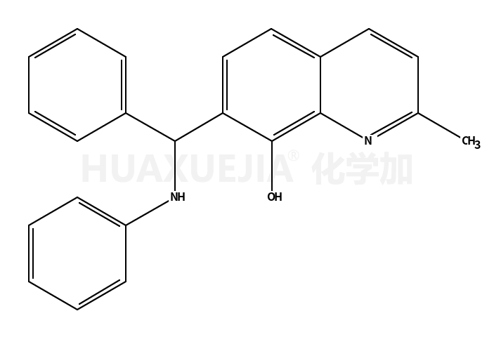 7-[anilino(phenyl)methyl]-2-methylquinolin-8-ol