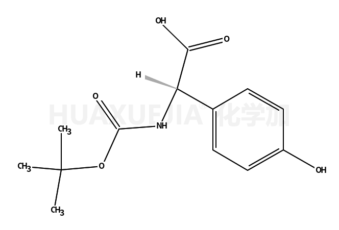 (2S)-2-(4-hydroxyphenyl)-2-[(2-methylpropan-2-yl)oxycarbonylamino]acetic acid