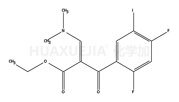 2-(2,4-二氟-5-碘苯甲酰基)-3-二甲胺基丙烯酸乙酯