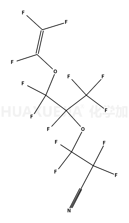 2,2,3,3-四氟-3-[[1,1,1,2,3,3-六氟-3-[(1,2,2-三氟乙烯基)氧基]丙烷-2-基]氧基]丙腈