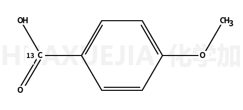4-甲氧基苯甲酸-α-13C