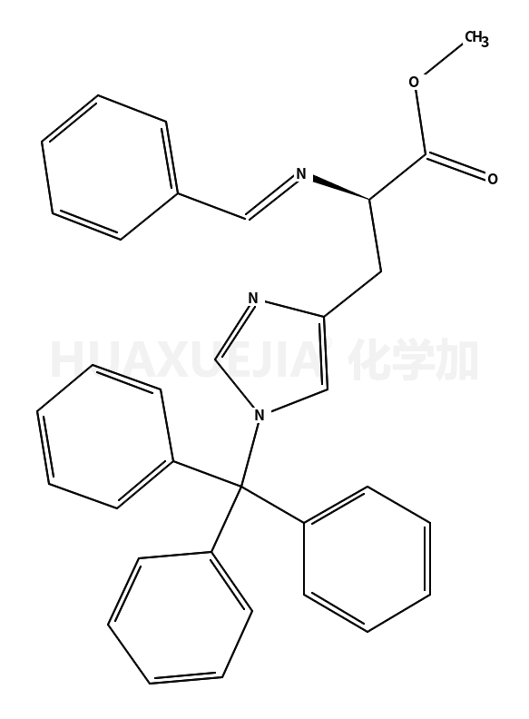 1-(Triphenylmethyl)-N-(phenylmethylene)-L-histidine Methyl Ester