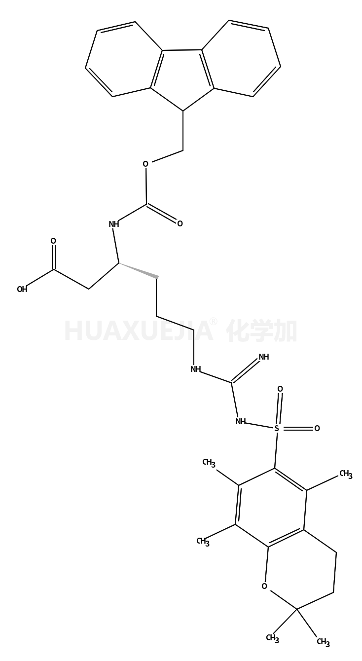 Nβ-Fmoc-Nω-(2,2,5,7,8-五甲基色满-6-磺酰基)-L-β-高精氨酸