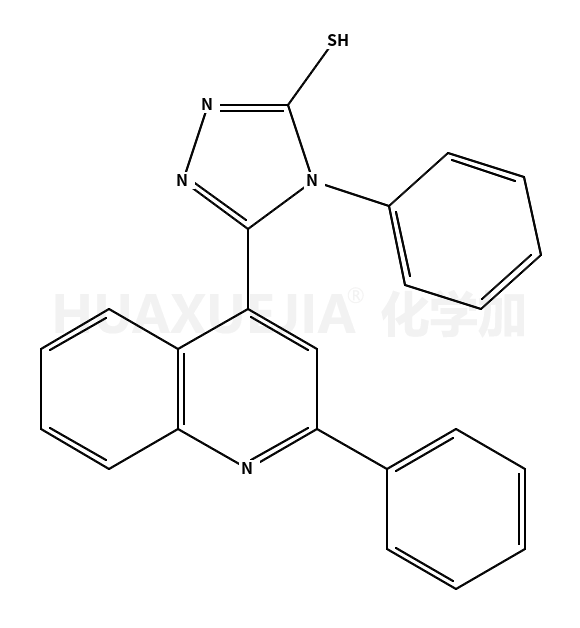 4-苯基-5-(2-苯基喹啉-4-基)-4H-1,2,4-三唑-3-硫醇