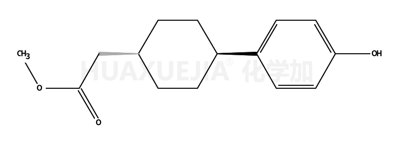 Methyl [trans-4-(4-hydroxyphenyl)cyclohexyl]acetate