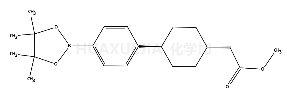 [4-[4-(4,4,5,5-四甲基-[1,3,2]二噁硼烷-2-基)苯基]环己基]乙酸甲酯