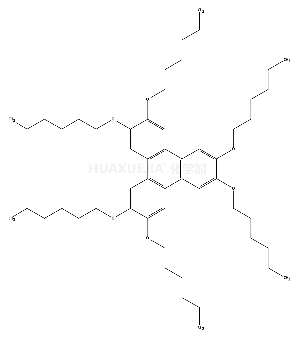 2,3,6,7,10,11-六(己氧基)苯并菲