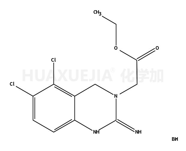 5,6-二氯-3,4-二氢-2(1H)-亚胺喹唑啉-3-乙酸乙酯氢溴酸盐