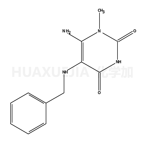 6-氨基-5-苄基氨基-1-甲基尿嘧啶