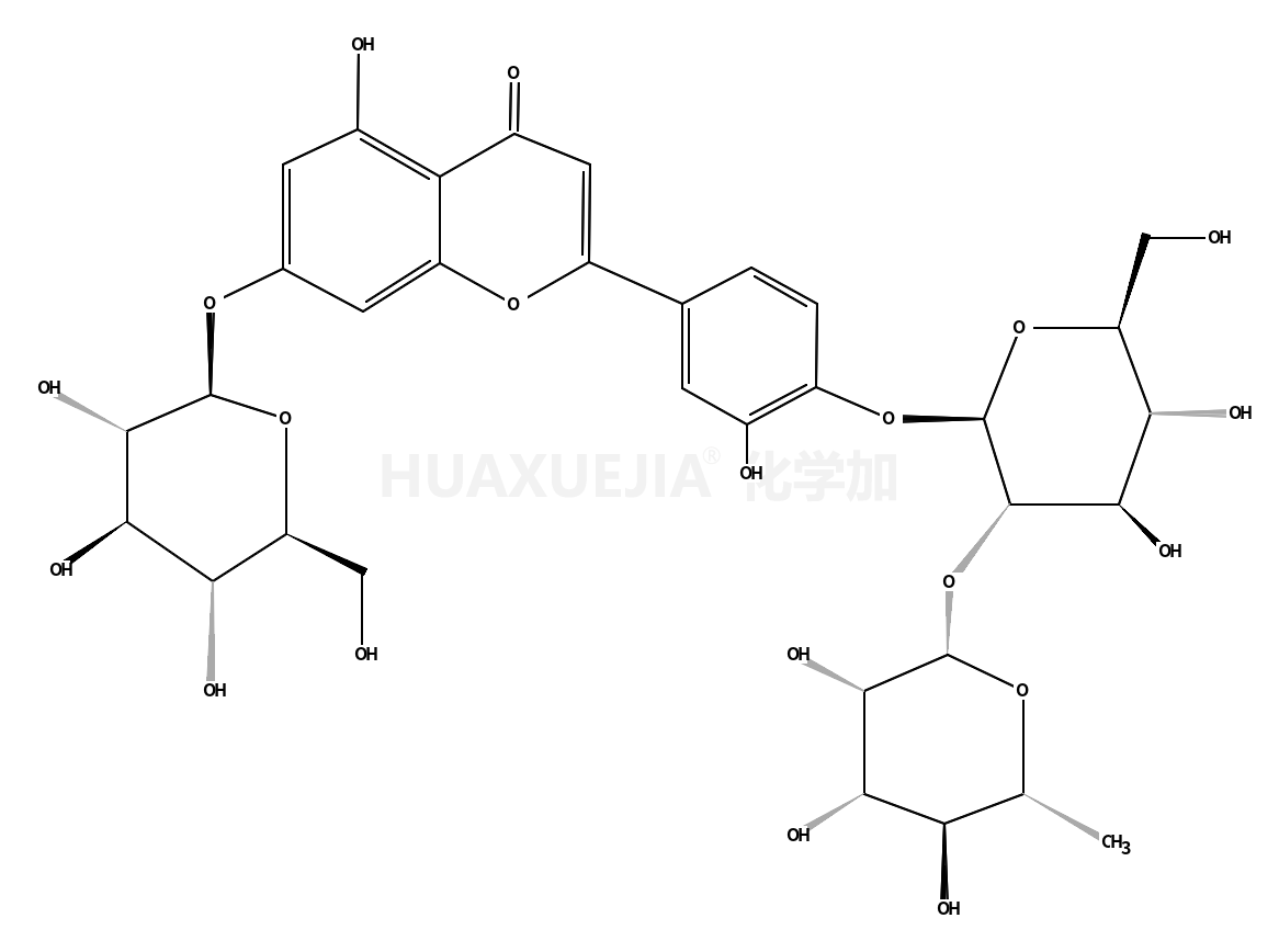 染料木素-7-O-β-D-葡萄糖苷-4’-O-[α-L-鼠李糖基-（1-2）-β-D-葡萄糖苷]