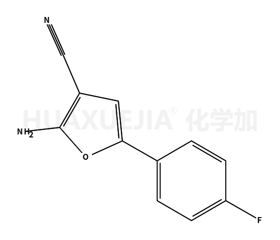 2-amino-5-(4-fluorophenyl)furan-3-carbonitrile