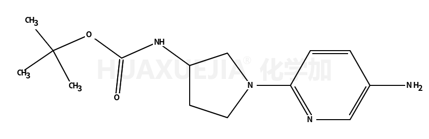 1-(5-氨基吡啶-2-基)吡咯烷-3-氨基甲酸叔丁酯