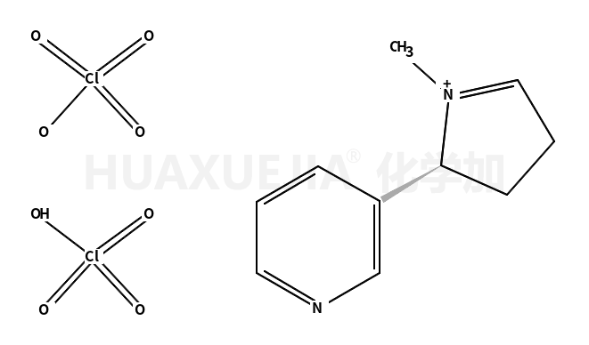 3-[(2S)-1-methyl-3,4-dihydro-2H-pyrrol-1-ium-2-yl]pyridineperchloric acid,perchlorate