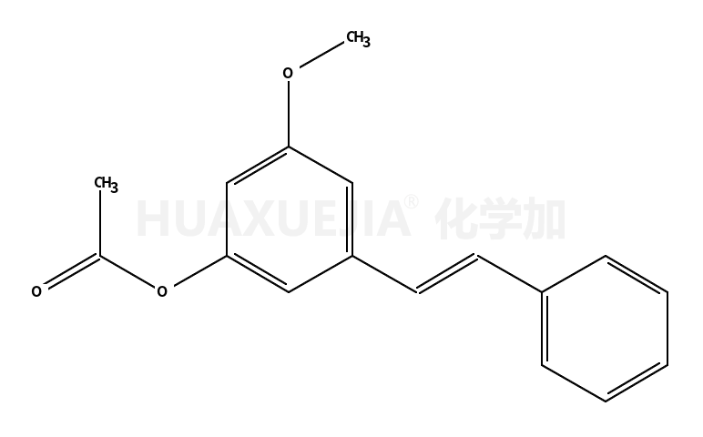 (E)-3-乙酰氧基-5-甲氧基二苯乙烯