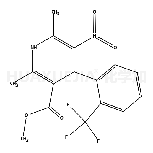 1,4-二氢-2,6-二甲基-5-硝基-4-(2-[三氟甲基]苯基)吡啶-3-羧酸甲酯