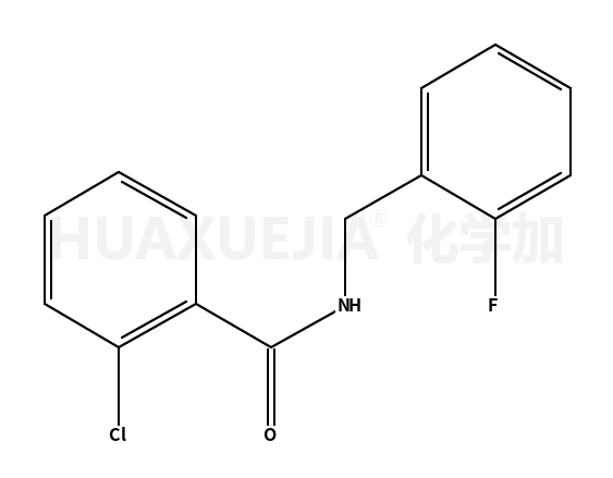 2-chloro-N-(2-fluorobenzyl)benzamide