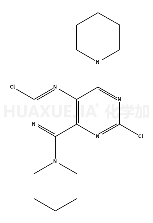 2,6-二氯-4,8-二哌啶子基嘧啶并[5,4-d]嘧啶