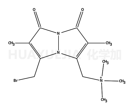 5-(溴甲基)-N,N,N,2,6-五甲基-1,7-二氧代-1H,7H-吡唑并[1,2-A]吡唑-3-甲基溴化铵